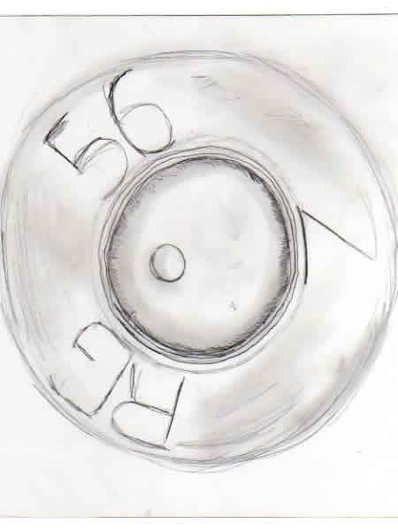 Bullet Pencil Drawing